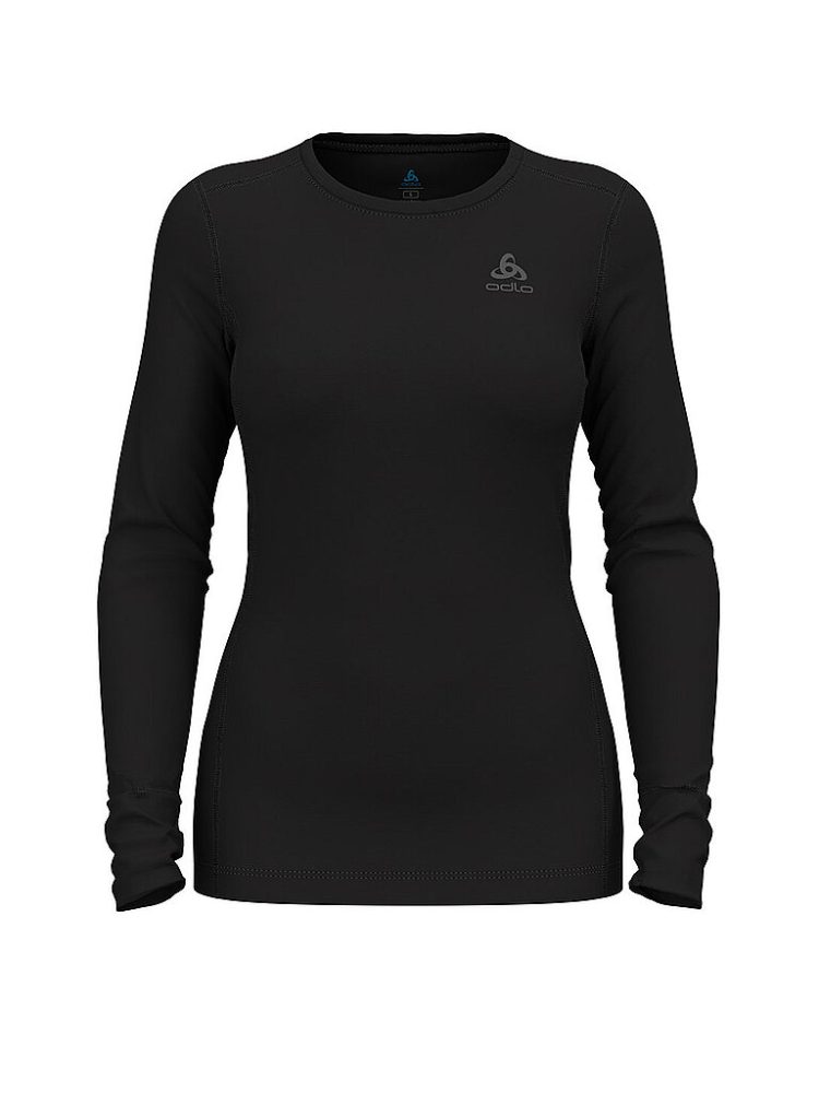 ODLO Damen Unterzieh Funktionsshirt Natural Merino 260 schwarz | XL