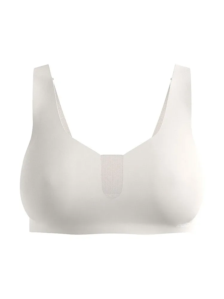 Odlo Gepolsterter High Sport-BH 2.0 für Damen - Wandern, Training - beige, 80B