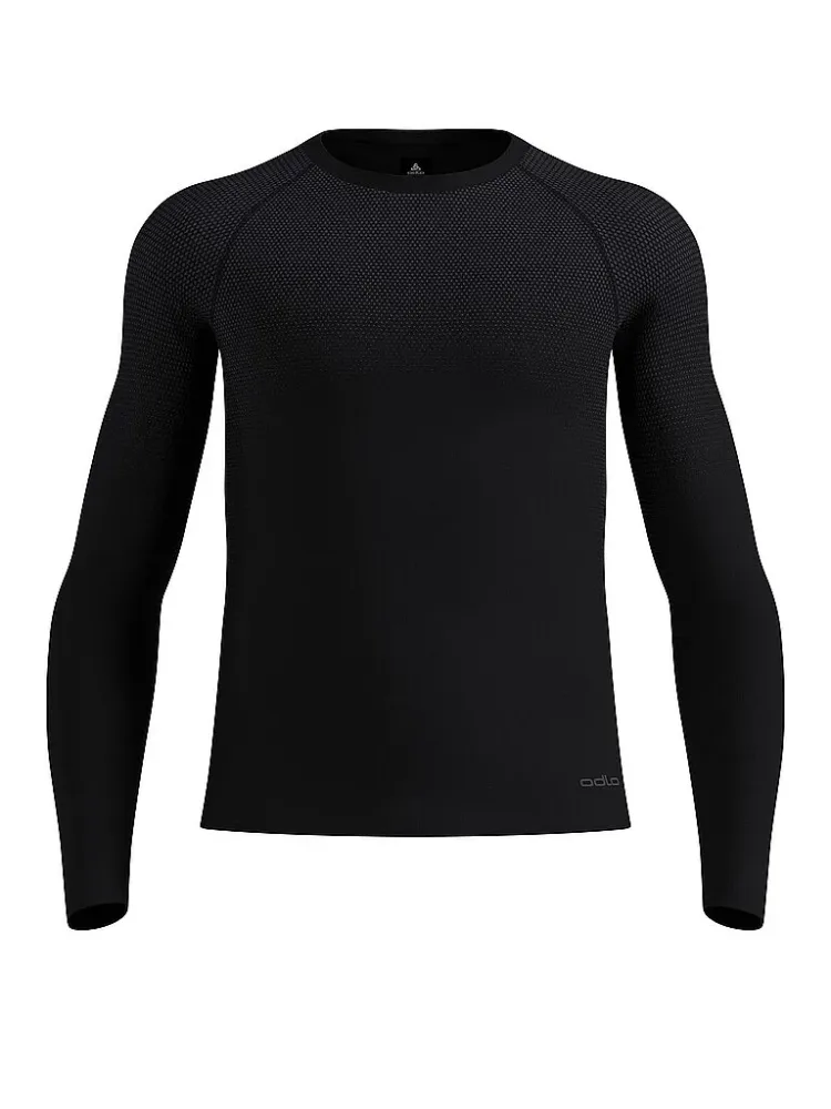 Odlo Performance Light Base Layer Shirt für Herren - Wandern, Skilanglauf - schwarz, XXL