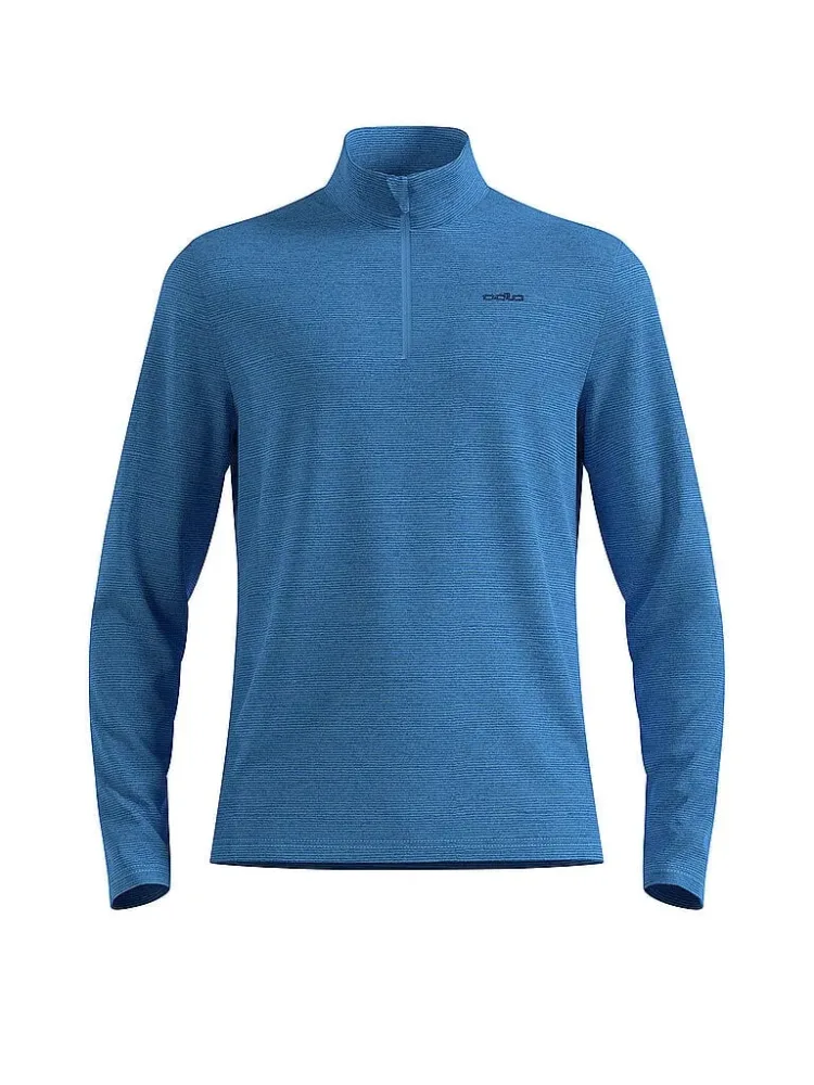 Odlo Roy Mid Layer Half-Zip für Herren - Wandern, Ski & Snow - blau, S