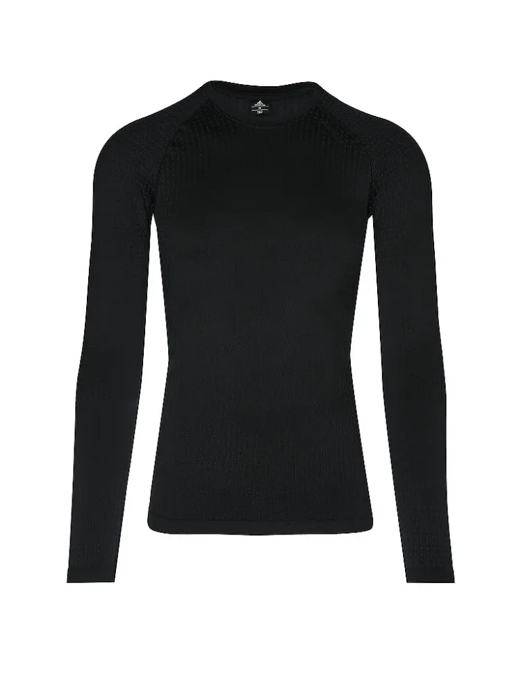 Odlo Performance Warm Base Layer Shirt für Herren - Skilanglauf, Ski & Snow - schwarz, XXL