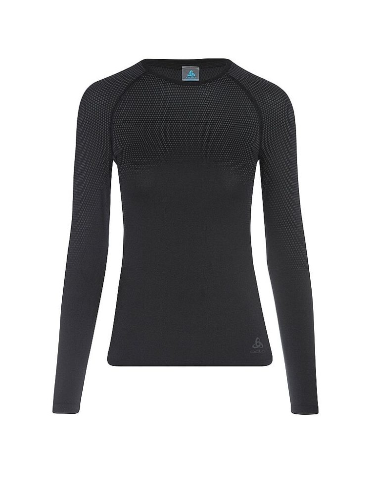 ODLO Damen Laufwäsche Shirt Performance Light schwarz | XS