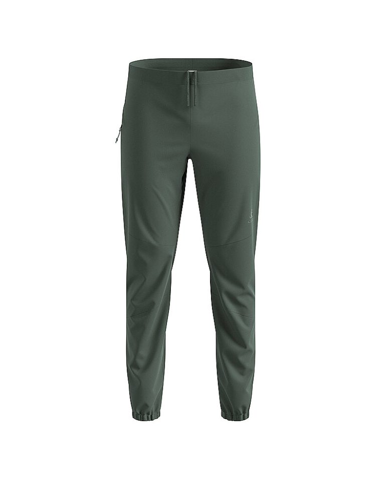 ODLO Herren Langlaufhose Essential Warm dunkelgrün | S
