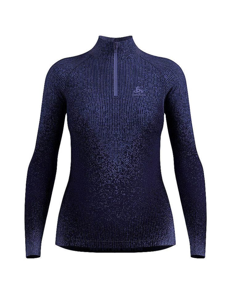Odlo Damen Blackcomb Eco Half Zip Longsleeve