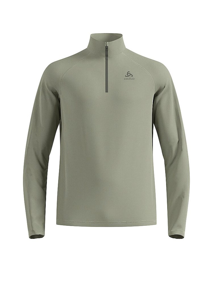 ODLO Herren Unterzieh Zipshirt Besso grau | M
