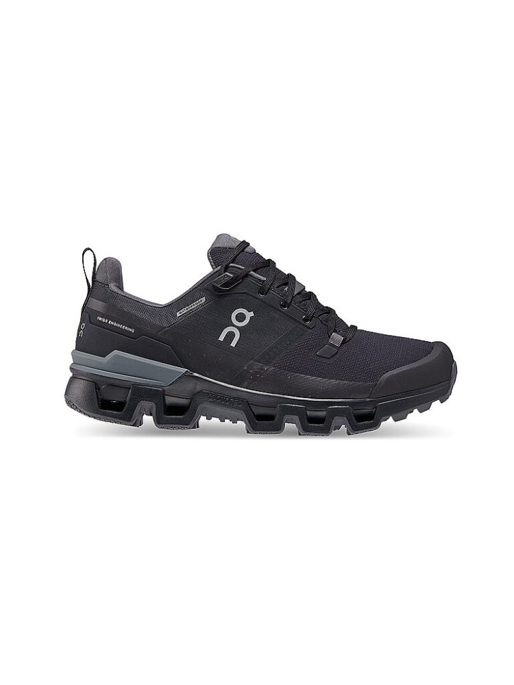 ON Damen Wanderschuhe Cloudwander Waterproof schwarz | 37 1/2