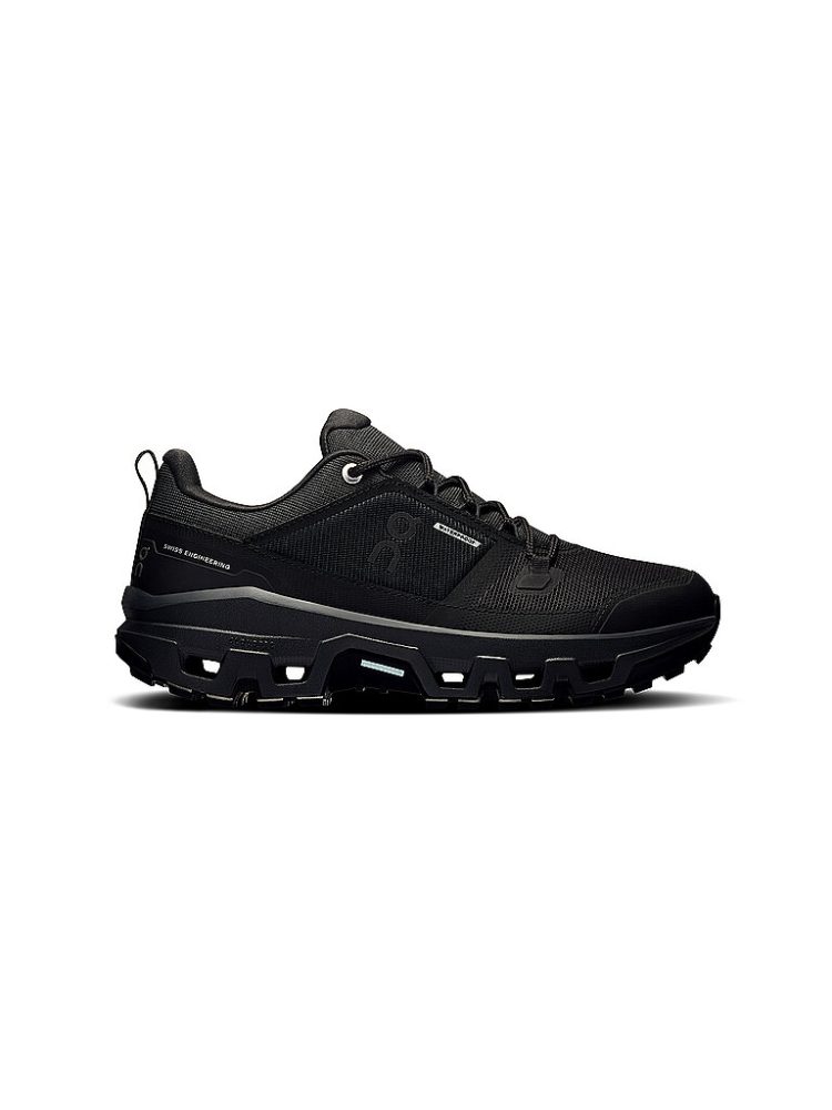 On Running - Cloudrock Low Wp, für Damen, Schwarz, Größe 37