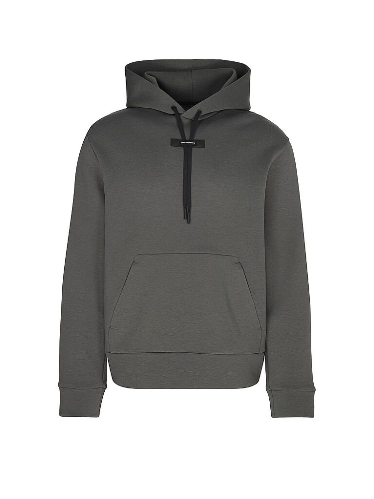 ON Herren Laufhoodie Focus Tech grau | XL