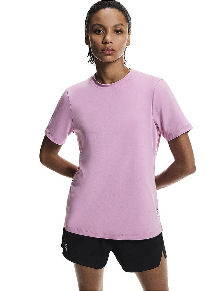 ON Damen Laufshirt Focus-T rosa | XS