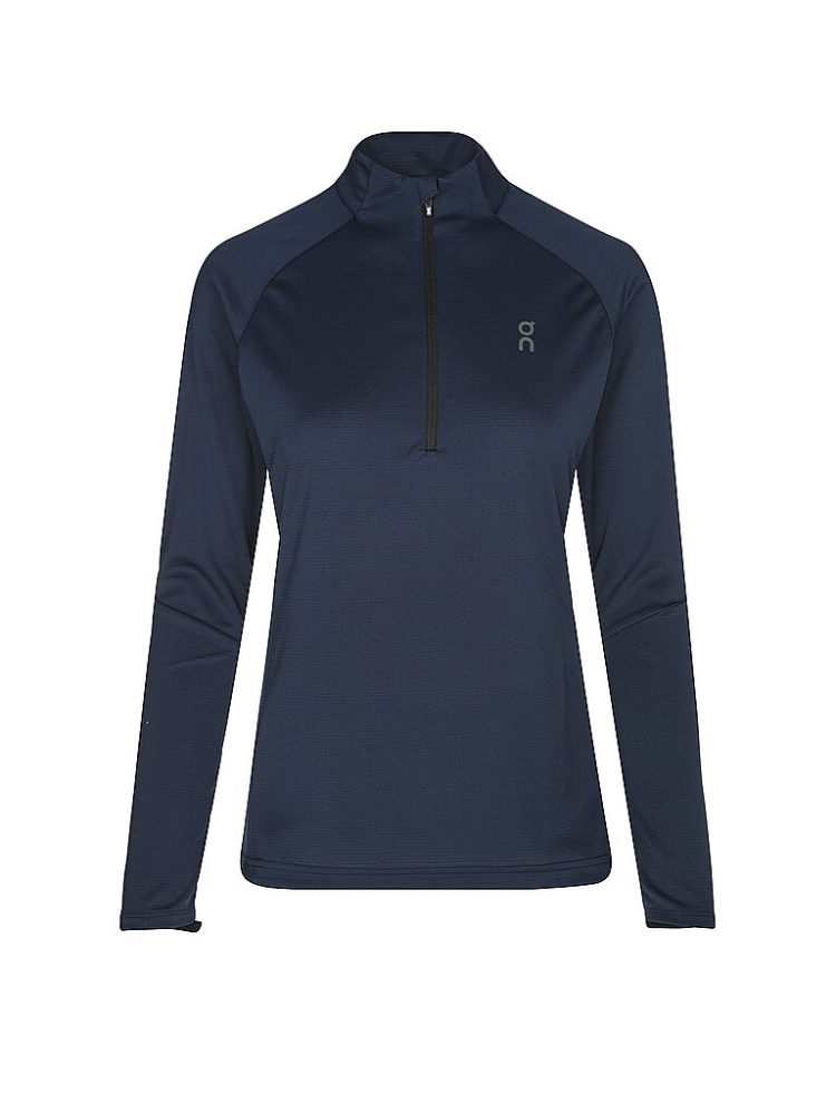 ON Damen Funktions Zipshirt Climate dunkelblau | S