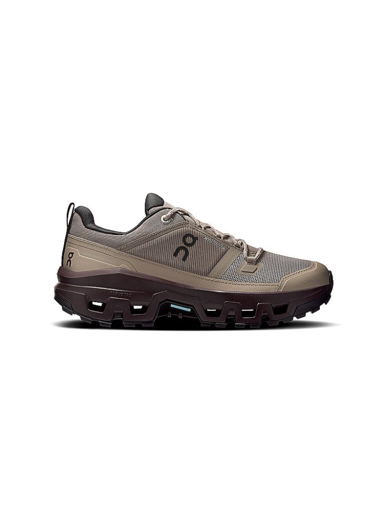 ON Damen Wanderschuhe Cloudrock Low WP braun | 40