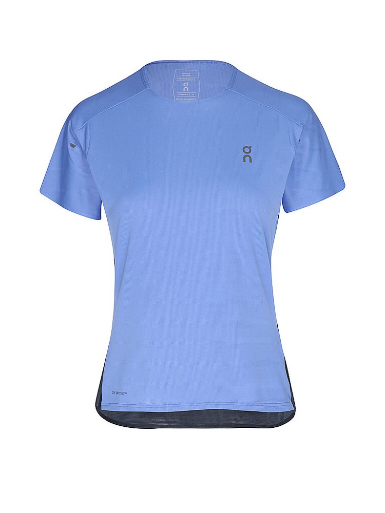ON Damen Laufshirt Performance-T dunkelblau | M