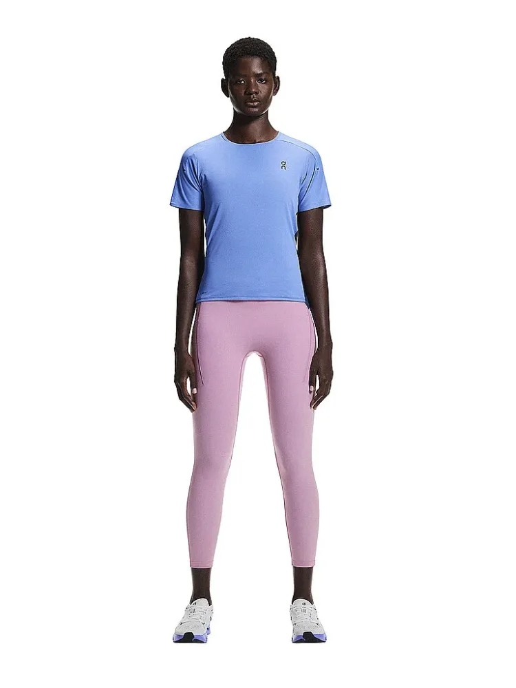 ON Damen Lauftight Performance 7/8 rosa | L