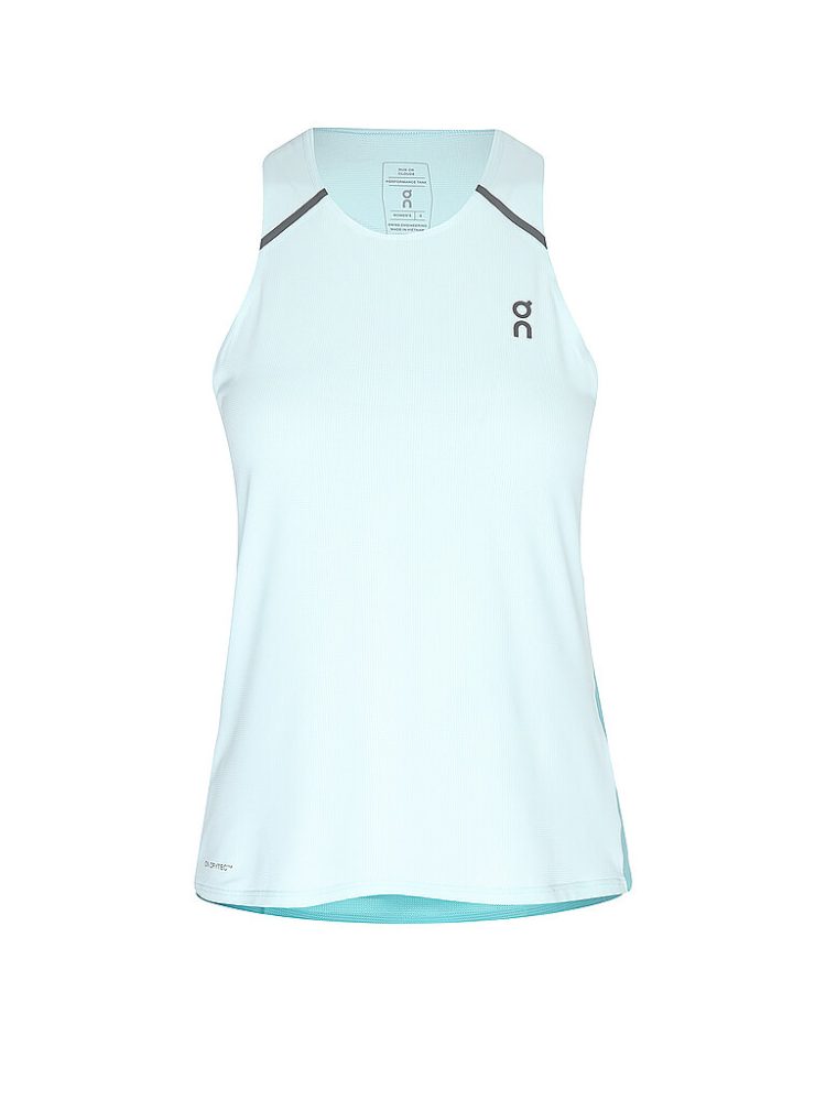 ON Damen Lauftank Performance hellblau | M