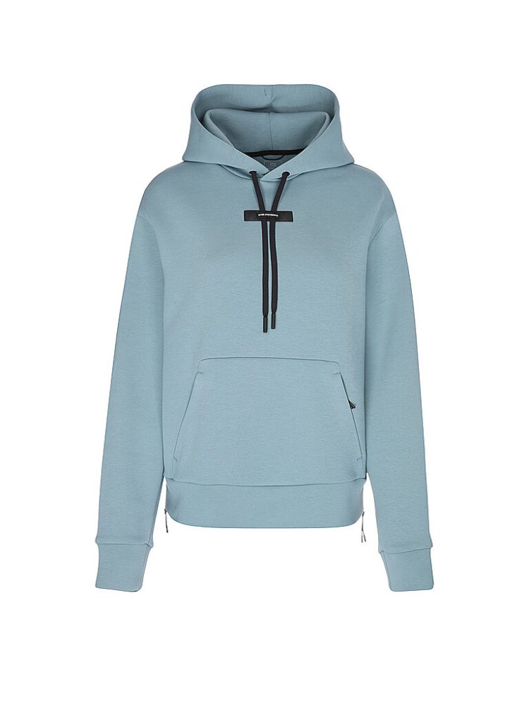 ON Damen Laufhoodie Focus Tech petrol | S