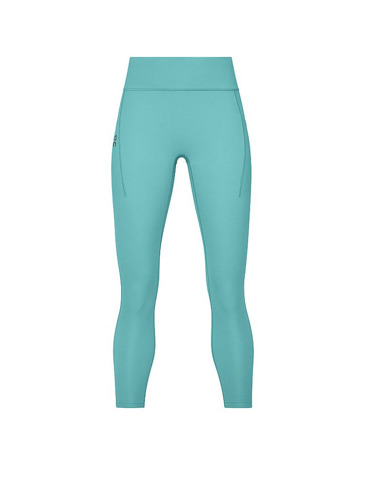 ON Damen Lauftight Performance 7/8 hellblau | XS