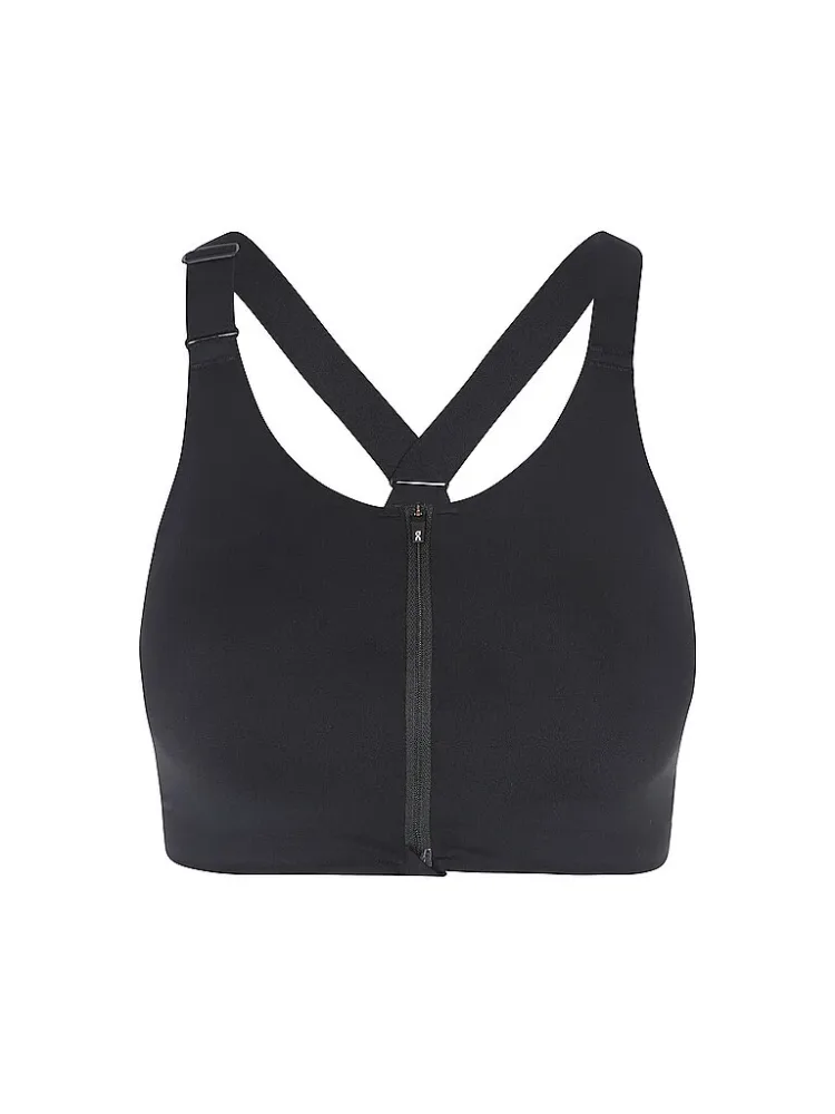 ON Damen Sport-BH Endruance High Support mit Zip schwarz | M
