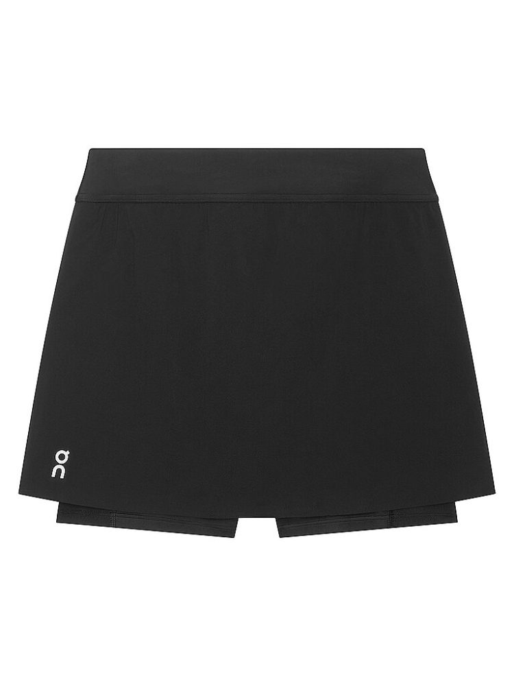 ON Damen Tennisskirt Court Split schwarz | M
