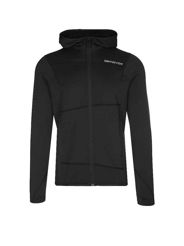 ORTOVOX Herren Fleecejacke Light Hoodie schwarz | S