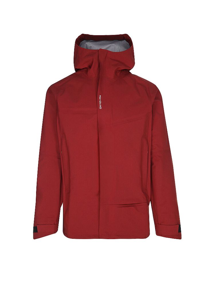 ORTOVOX Herren Jacke Seceda 3L Hoodie dunkelrot | XL