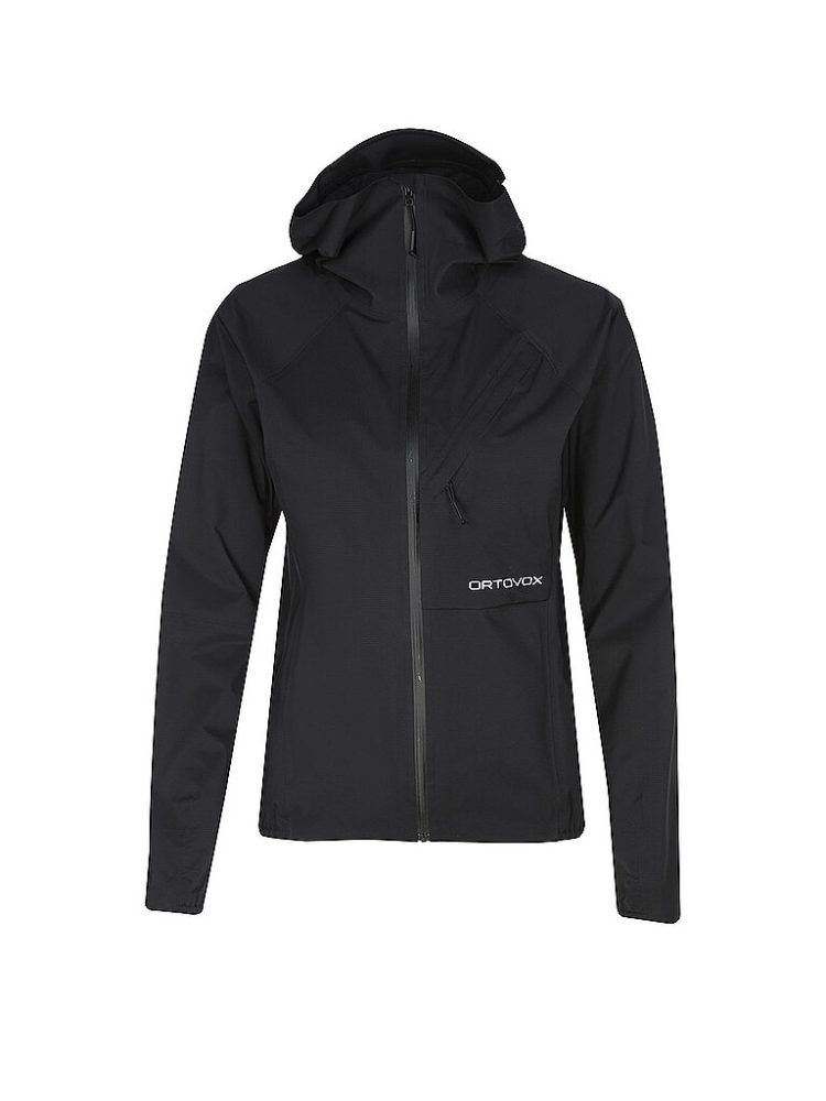 ORTOVOX Damen Wanderjacke Trace 2.5L Hoodie schwarz | M