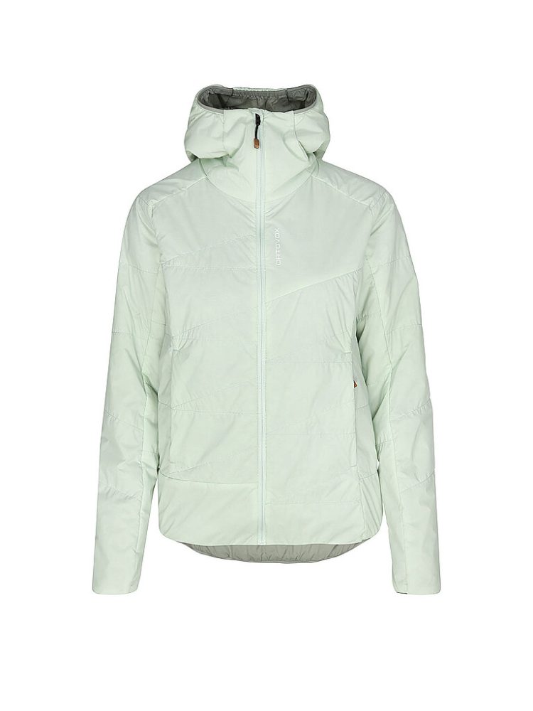 ORTOVOX Damen Touren Isojacke Piz Duan SW Hoodie hellgrün | M