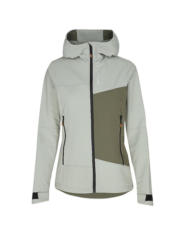 ORTOVOX Damen Softshelljacke Seceda Hoodie hellgrün | S