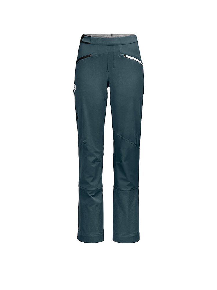 ORTOVOX Damen Touren Softshellhose Col Becchei petrol | XS