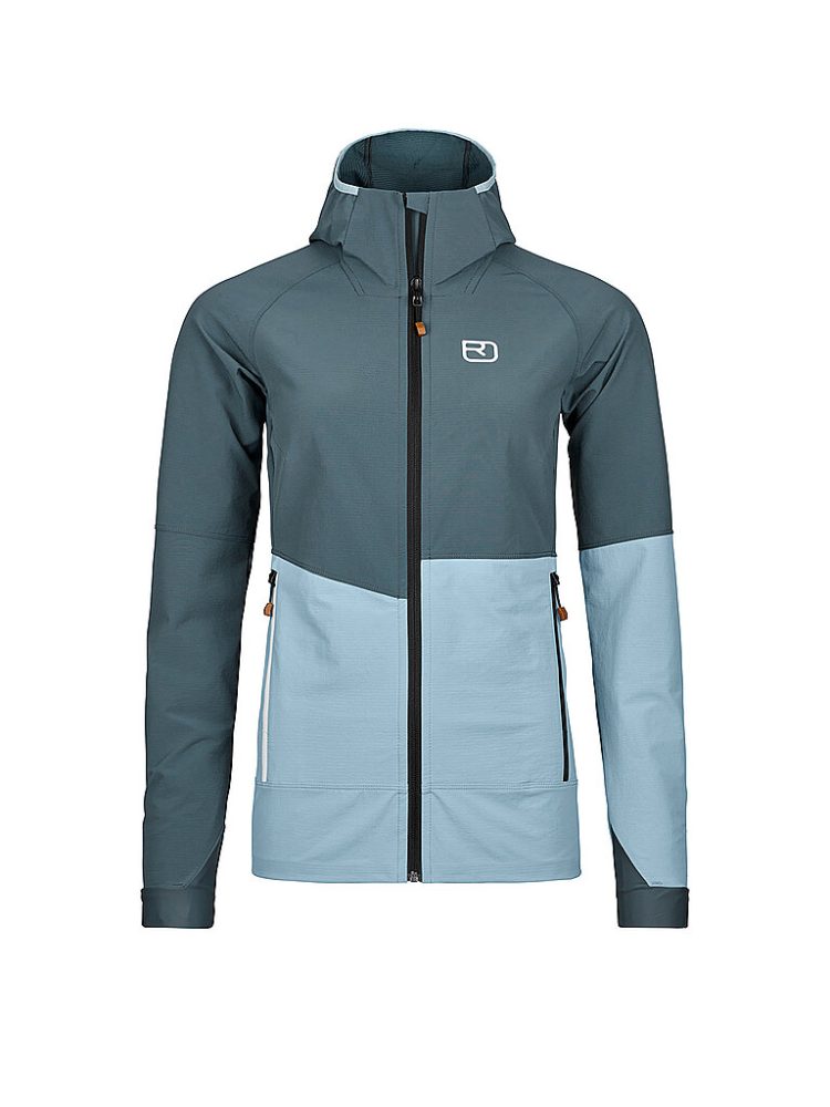 ORTOVOX Damen Softshelljacke Punta Berrino Hoodie petrol | S