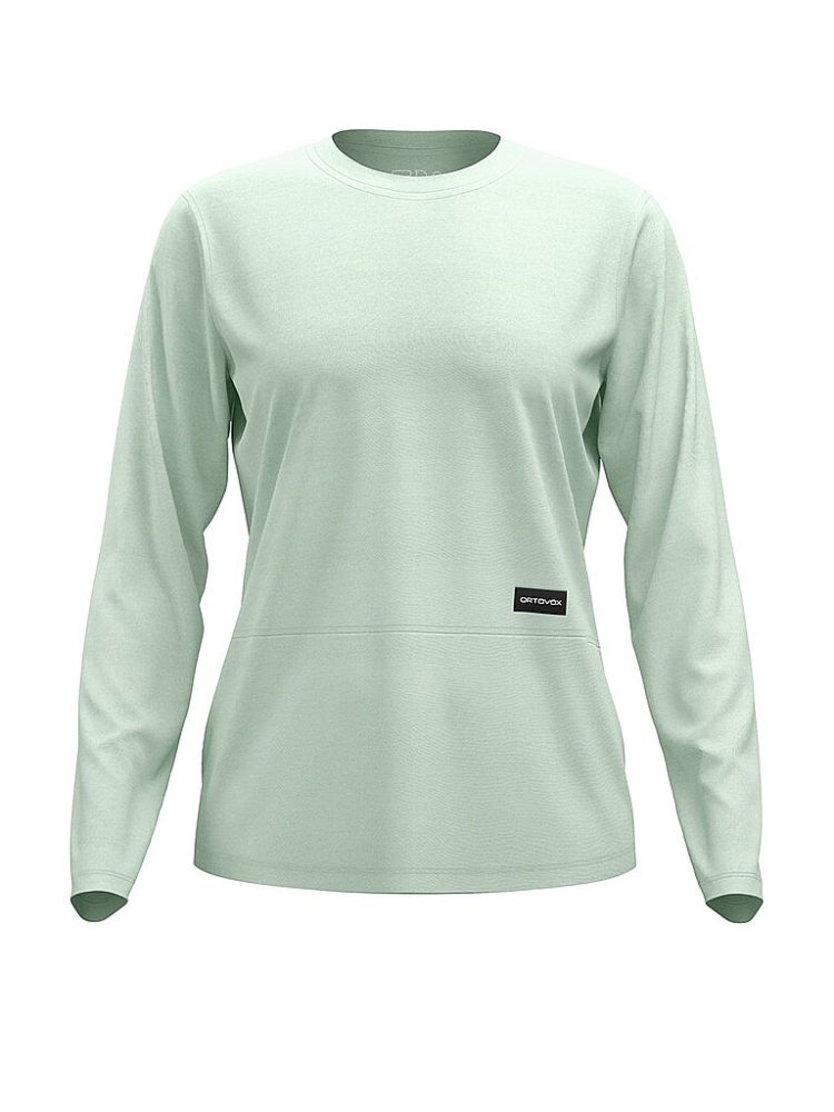 ORTOVOX Damen Funktionsshirt Patch 185 Merino hellgrün | L