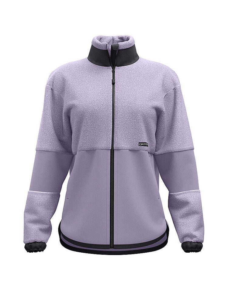ORTOVOX Damen Fleecejacke Teddy lila | S
