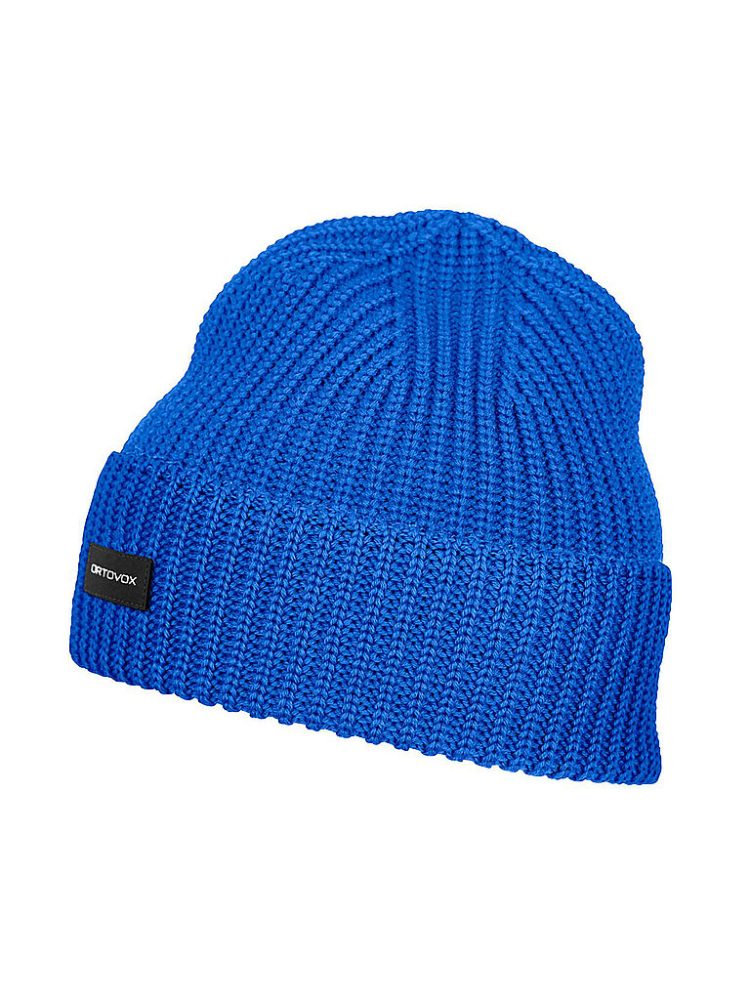 ORTOVOX Mütze Cozy RIB blau