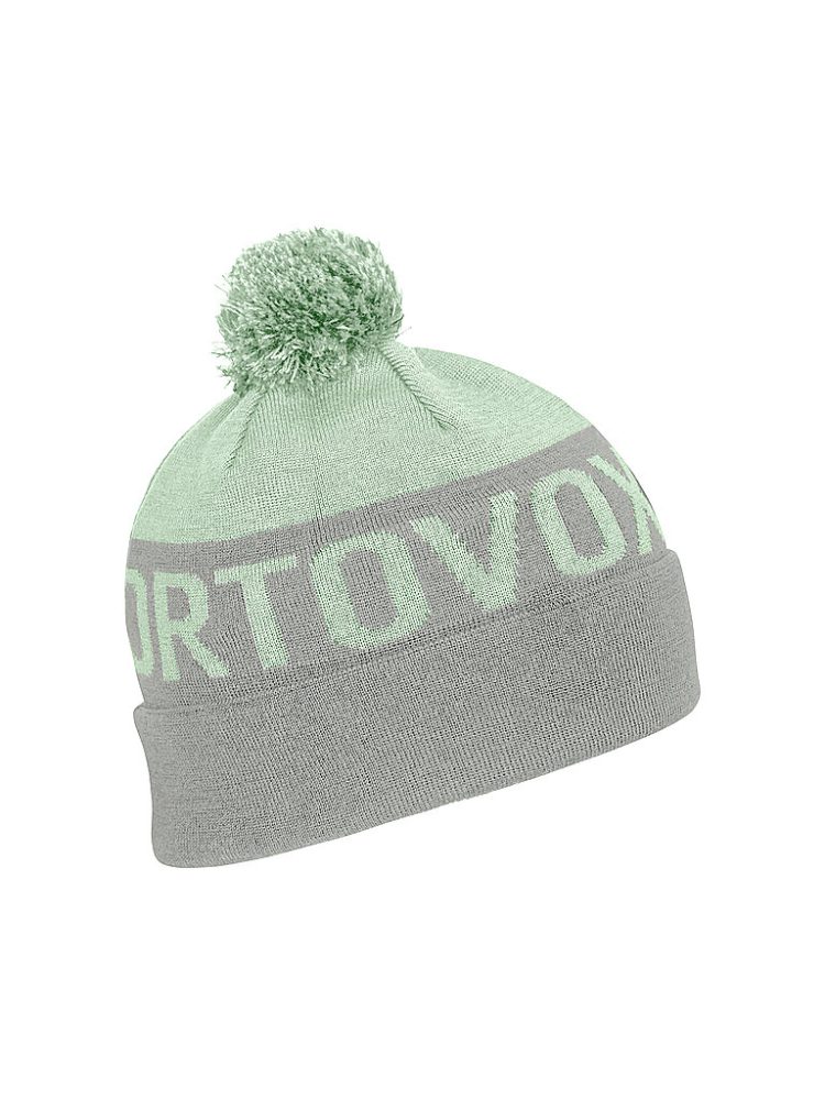 ORTOVOX Mütze Bobble Knit hellgrün