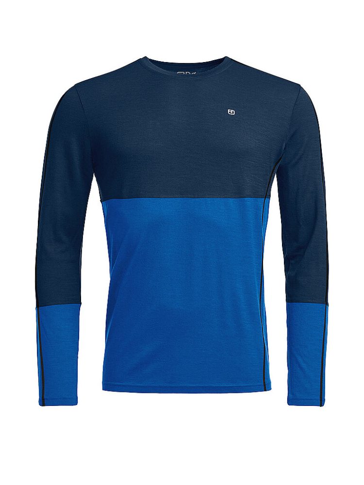ORTOVOX Herren Shirt Rock'n'Wool 185 blau | L