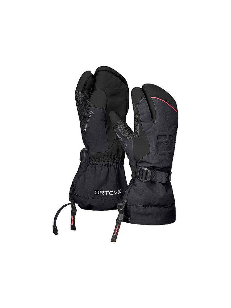 ORTOVOX Damen Handschuhe Freeride 3 Finger schwarz | S