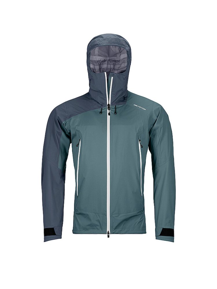 ORTOVOX Herren Wanderjacke Westalpen 3L Light Hoodie petrol | XL