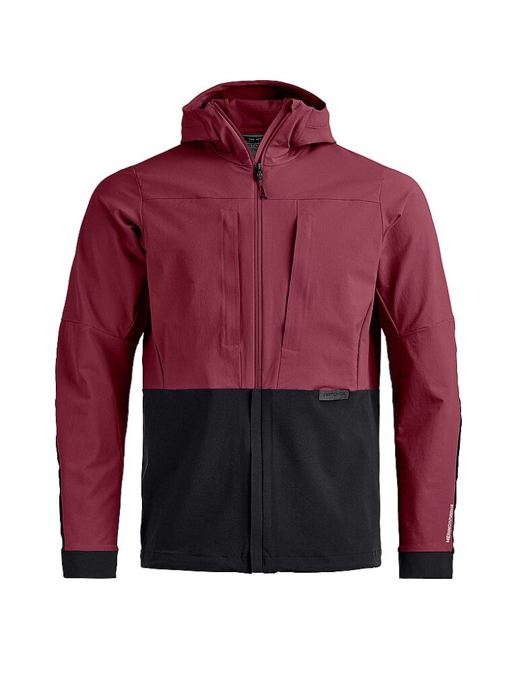 ORTOVOX Herren Softshelljacke Trad Plus Hoodie dunkelrot | L