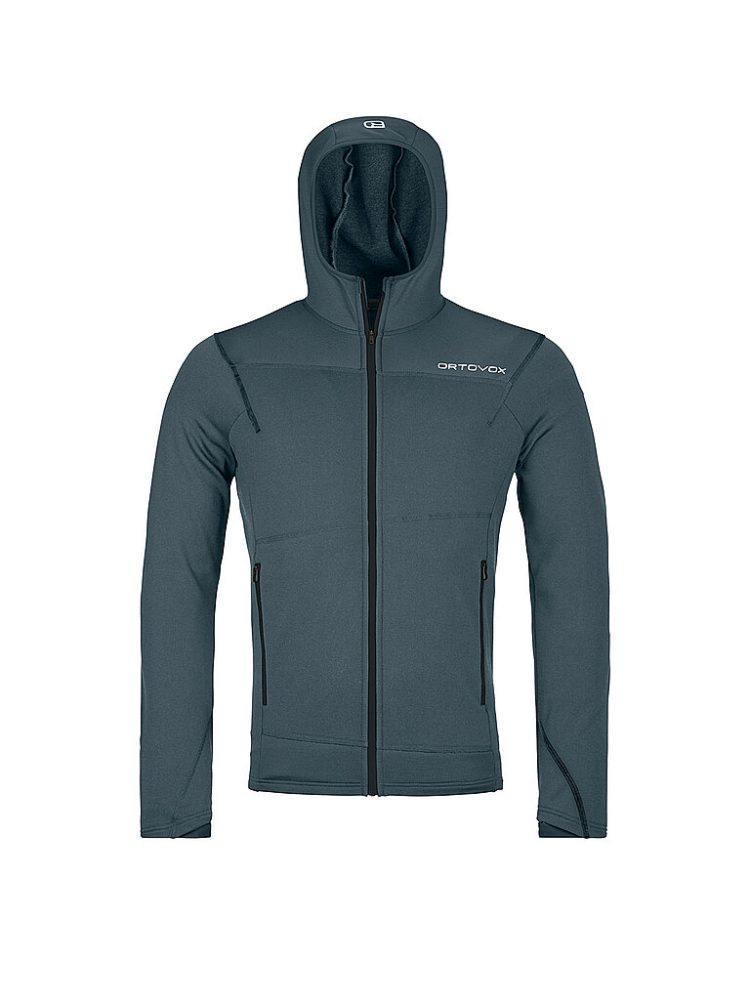 ORTOVOX Herren Fleecejacke Light Hoodie petrol | L