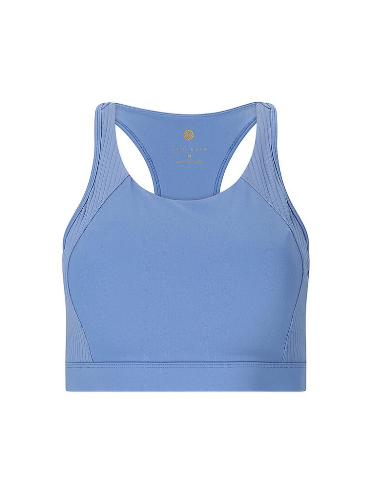 ATHLECIA Damen Sport-BH Aliya Medium Support blau | S