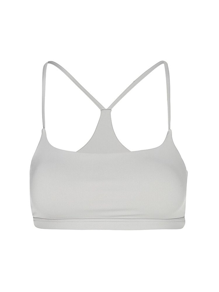 ATHLECIA Damen Sport-BH Low Support Blossom hellgrau | M
