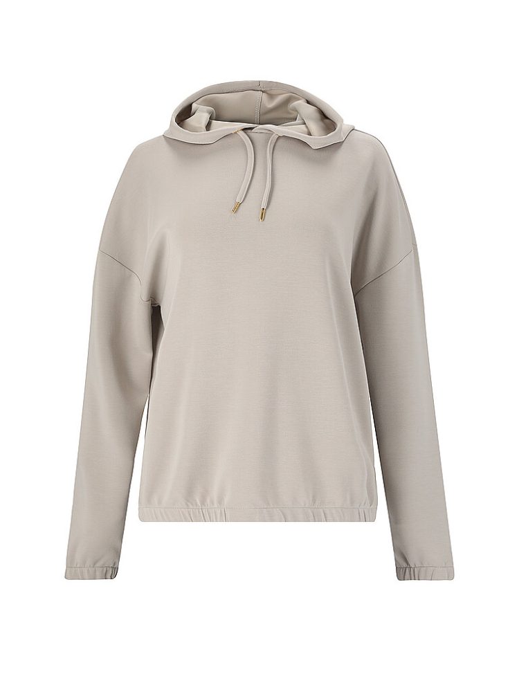 ATHLECIA Damen Fitnesshoodie Namier beige | 36