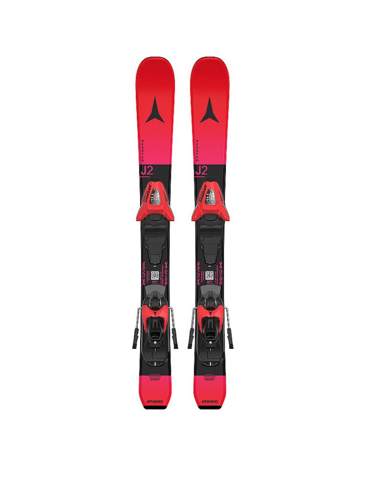 ATOMIC Kinderski Set Redster J2 70-90 + C 5 GW rot | 70