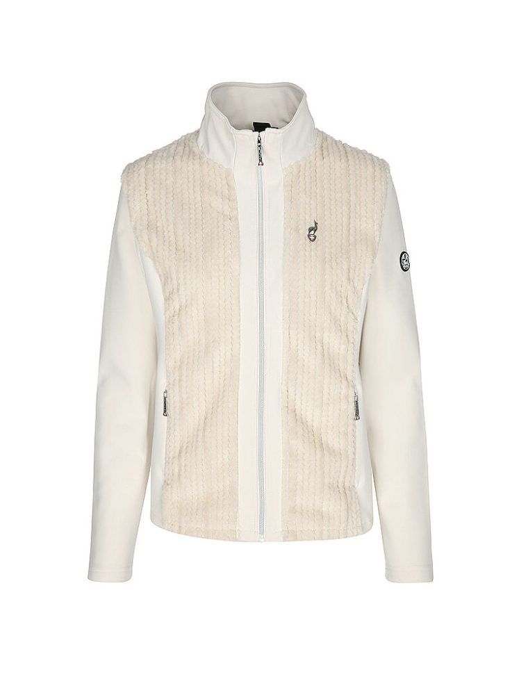 AULP Damen Fleecejacke Cissy beige | XL