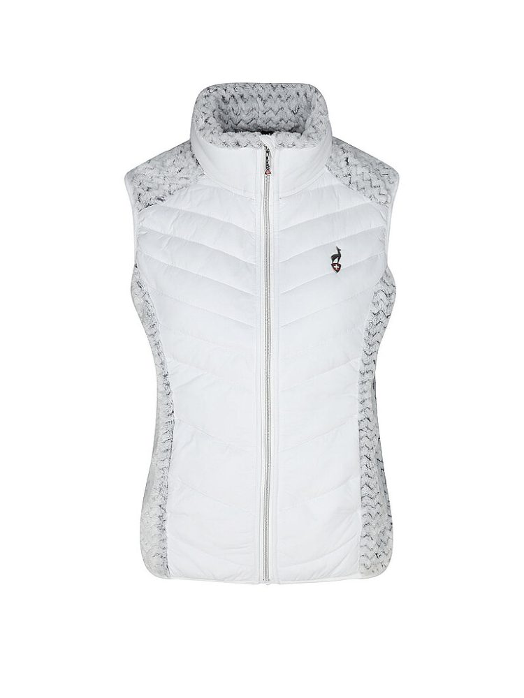 AULP Damen Hybridweste Corda weiss | L