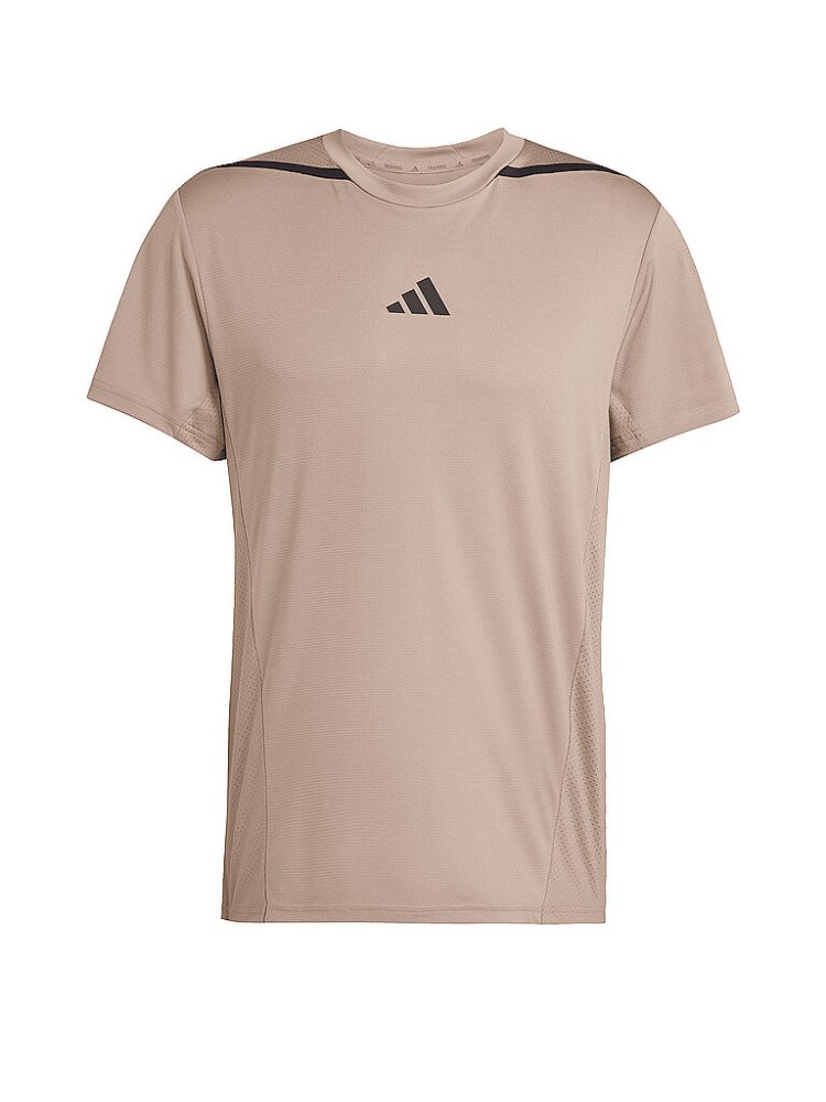 adidas - T-Shirt, für Herren, Braun, Größe M