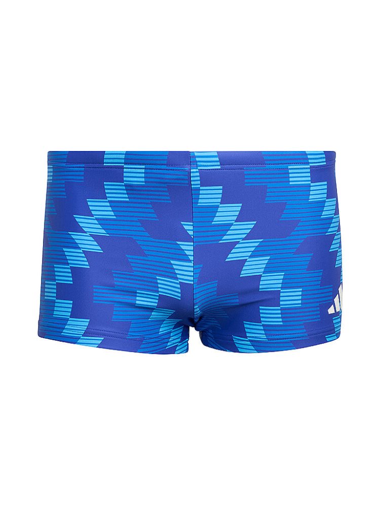 ADIDAS Herren Beinbadehose FB AOP BX blau | 5 (M)