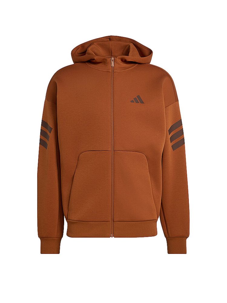ADIDAS Herren Kapuzenjacke FI 3S kupfer | L