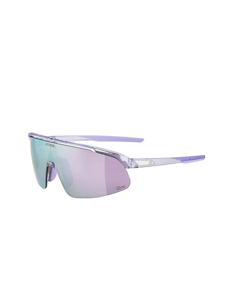 ALPINA Turbo Pro S Q-Lite Sportbrille Lila, Herren, Größe: ONE SIZE