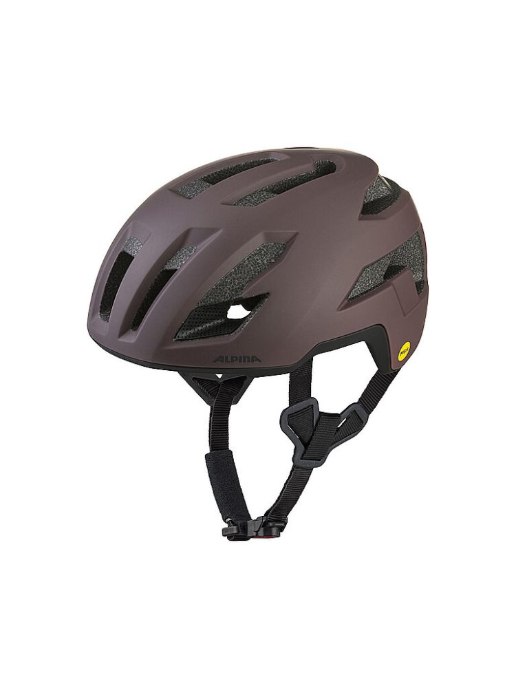 ALPINA Fahrradhelm Taunus Gravel MIPS braun | 52-56CM