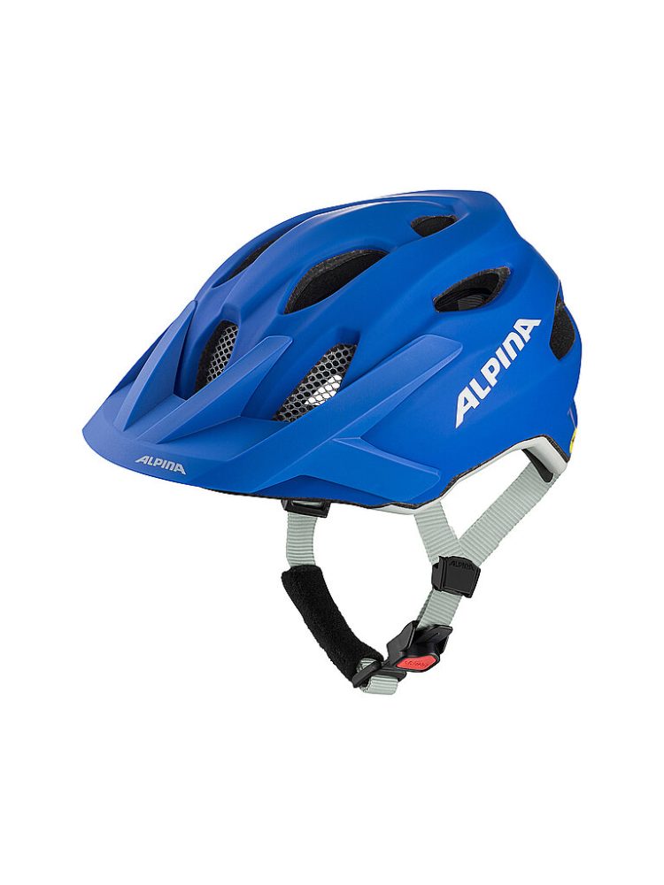 ALPINA Kinder Fahrradhelm APAX JR MIPS blau